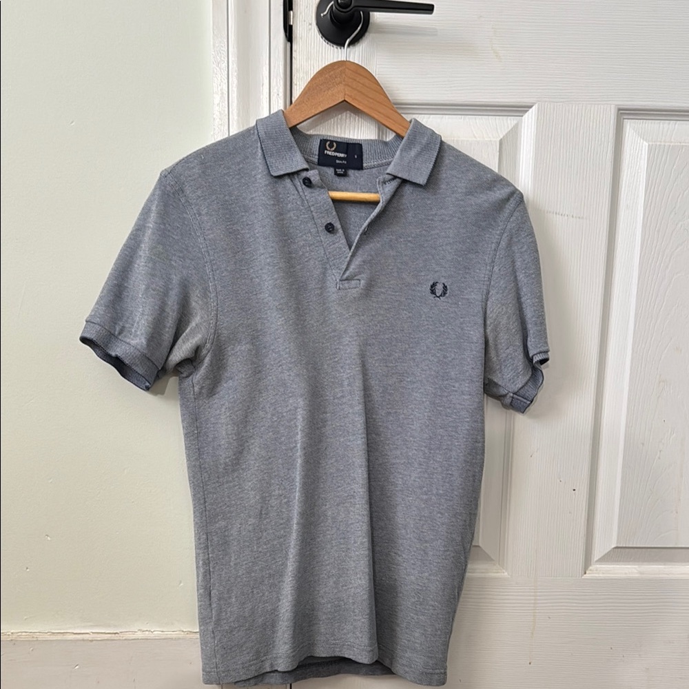 Fred Perry Gray Polo Shirt for Men